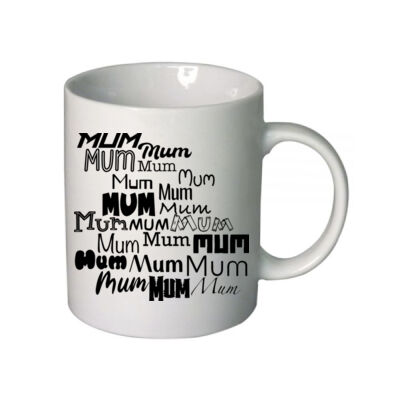 Mum Mum Mum Mug – Because Mum Is Always on Speed Dial - Boutique Ceramic Mug 5 Thumbnail